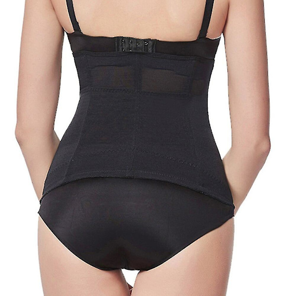 Korsett Waist trainer Body Shaper Shapewear Bustiers Slimming Belt Mage Dambindare och Shapers Fajas Colombianas Bustiers,svart XL