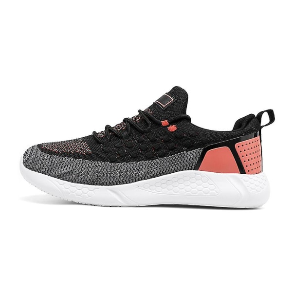 Sportlöparskor för män Lättviktssneakers 2C1011 BlackOrange 40