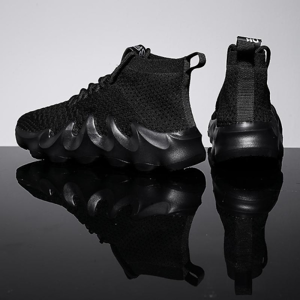 Sneakers för kvinnor Halkfria Coconut Skor Löparskor L450 Black 41