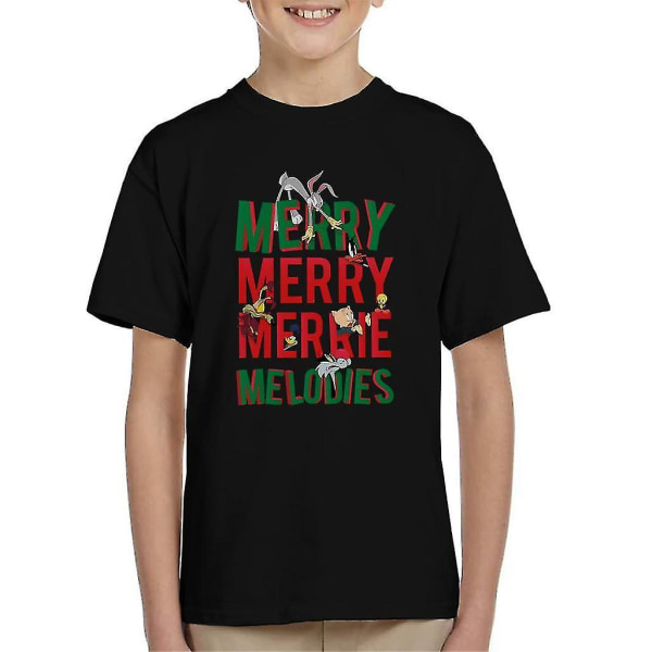 Looney Tunes Christmas Bugs Bunny Merry Melodies T-shirt för barn