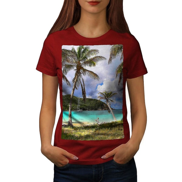 Sea Coast Photo Nature T-shirt för kvinnor 3XL