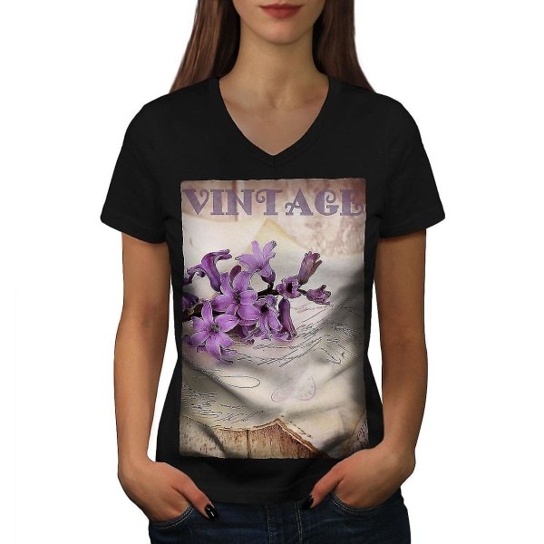 Bokstaven Retro Cool T-shirt för kvinnor S