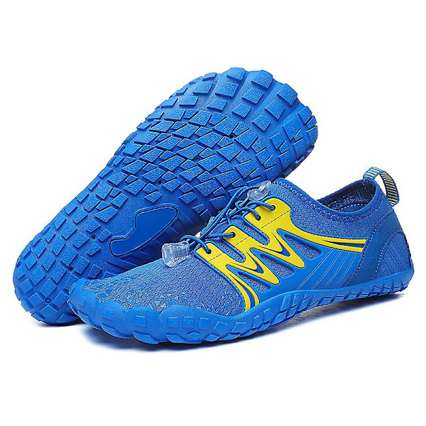 Vattenskor för män Quick Dry River Sea Aqua Sneakers River Walking Shoes Beach Shoes 22 DarkBlue 45