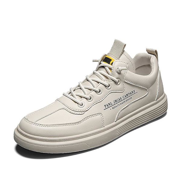 Casual för män Mode Platta Sneakers Löparskor som andas F1-6 Khaki 41