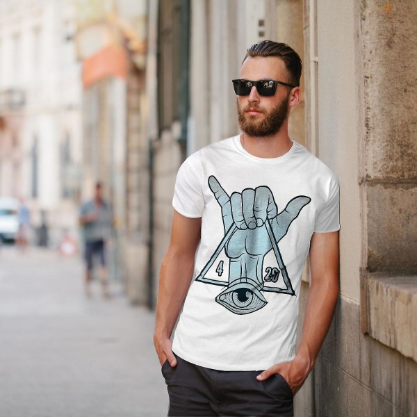 Rastaman Triangle Herr T-shirt M