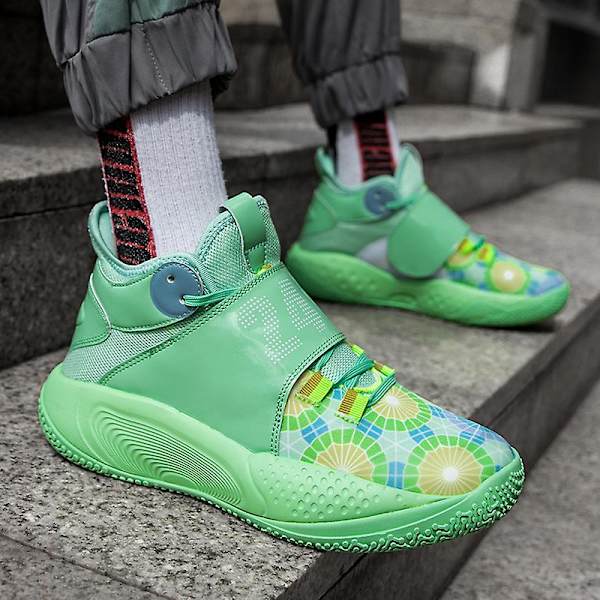 Herr basketskor Mode löparskor Andas Sneakers Fr861 Green 41