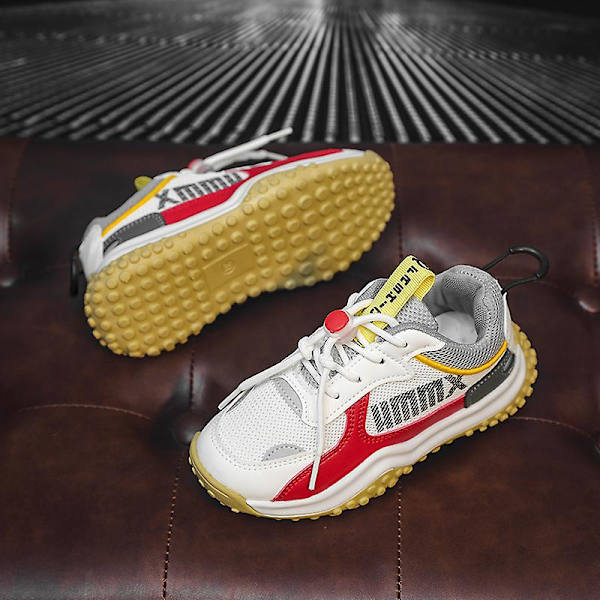 Sneakers för barn Mode Casual Pojkar Flickor Löparskor Fr668 Red 31