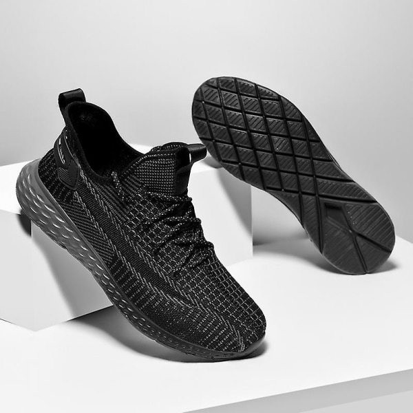 Herrsneakers Andas Mode Sportlöparskor 2C6951 Black 37
