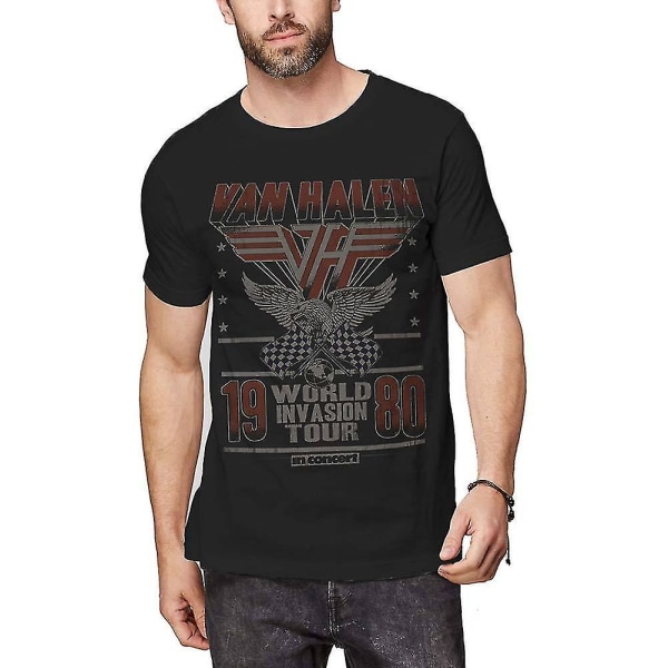 Van Halen Invasion Tour '80 T-shirtkläder M