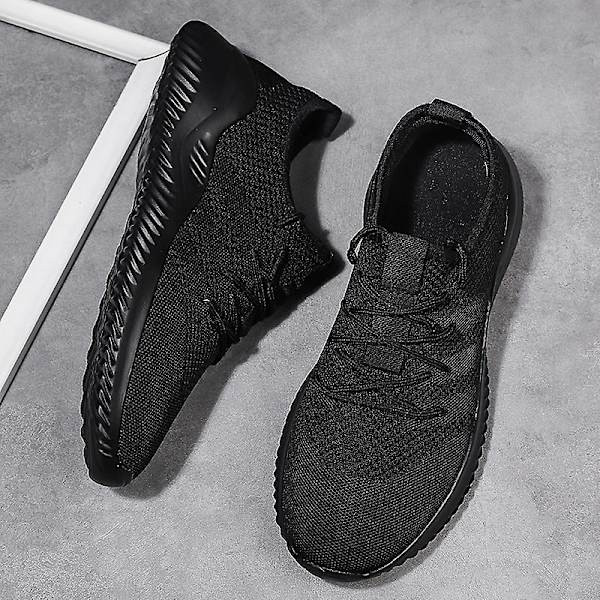 Herrsneakers Andas löparskor Mode Damsportskor 2L712 Black 41