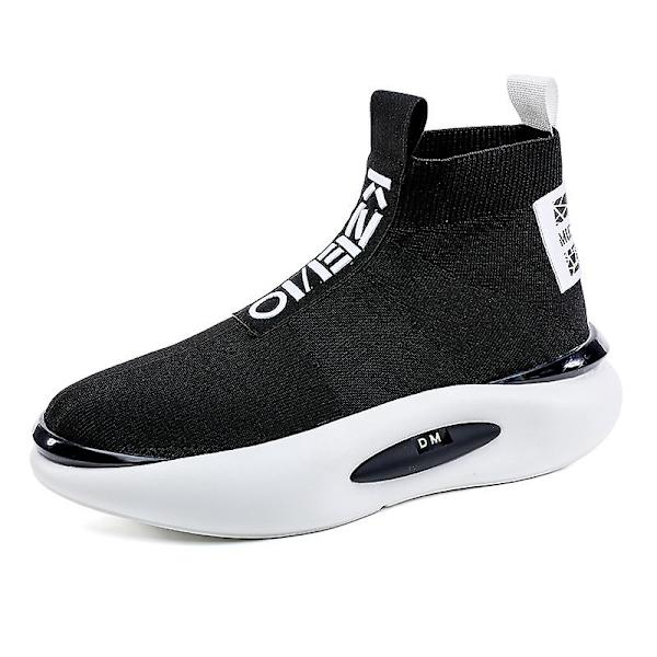 Herr Dam Sneakers Andas löparskor Mode Sportskor Yjh19 BlackWhite 41