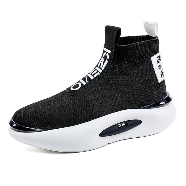 Herr Dam Sneakers Andas löparskor Mode Sportskor Yjh19 BlackWhite 44