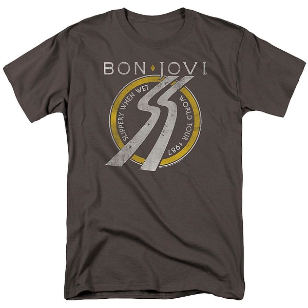 Slipery When Wet Bon Jovi T-shirt S