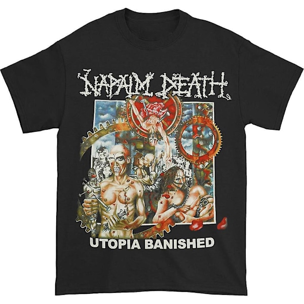 Napalm Death Utopia Banished T-shirt M