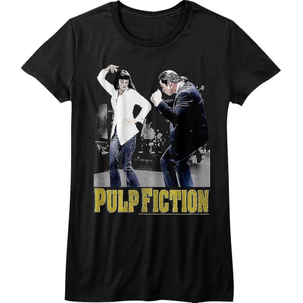 Damer Mia och Vincent Dansande Pulp Fiction-skjorta S