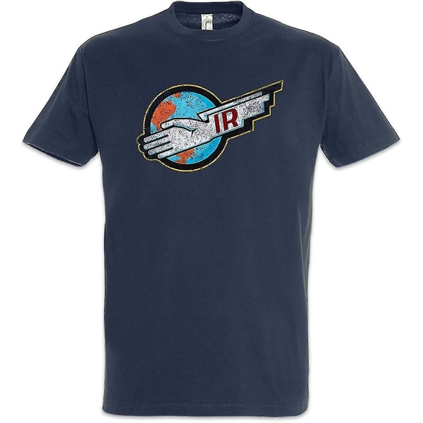 Thunderbirds Ir Logo T-shirt - Gerry Anderson Sylvia Anderson International Rescue M