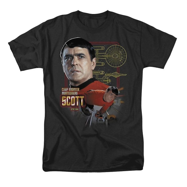 Star Trek Chief Engineer Scott T-shirt XXL