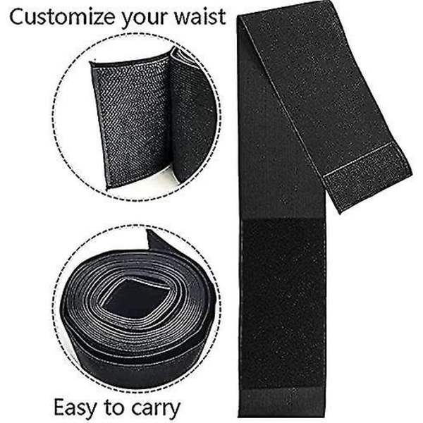 Invisible Wrap Waist Trainer Tejp Snatch Me Up Bandage Kvinnor Bantning Bälte Omlott Bälte Bastu Trimmer Bälte Wine Red 4M