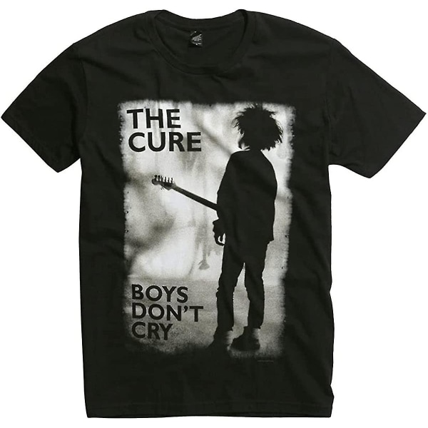 Hett ämne The Cure Boys Don't Cry T-shirt Svart Sm XL