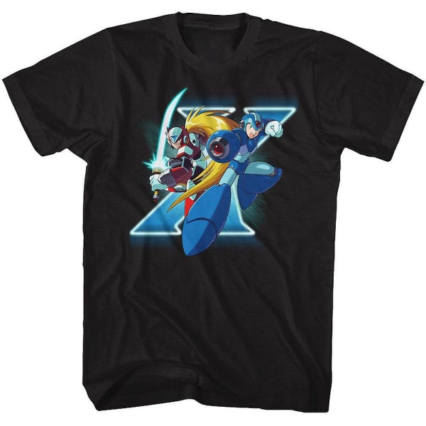 Mega Man X And Zero T-shirt XL