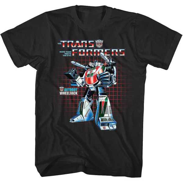 Wheeljack Box Art Transformers T-shirt Kläder