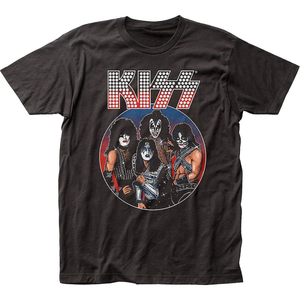 Band Porträtt KISS T-shirt XL
