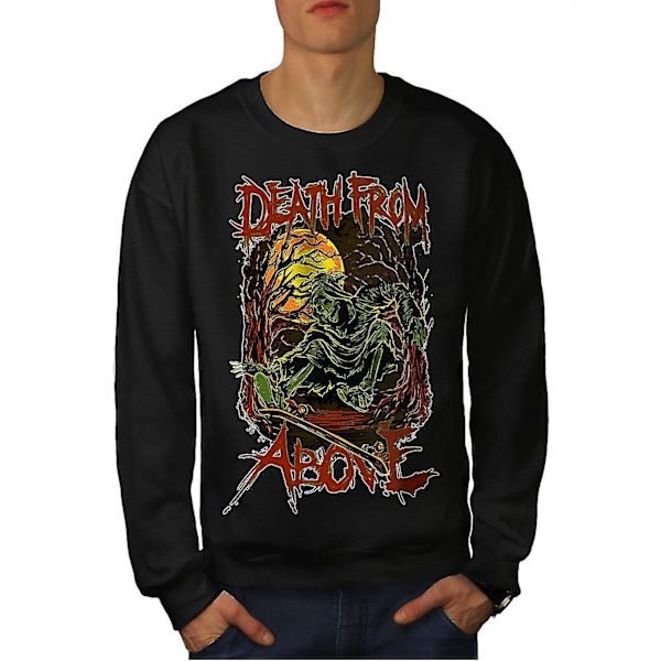 Death From Above Horror Men Sweatshirt M