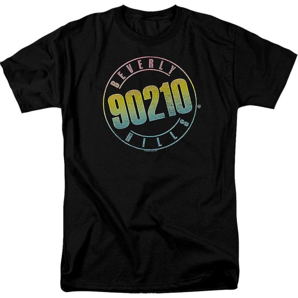 Neon logotyp Beverly Hills 90210 T-shirt XL