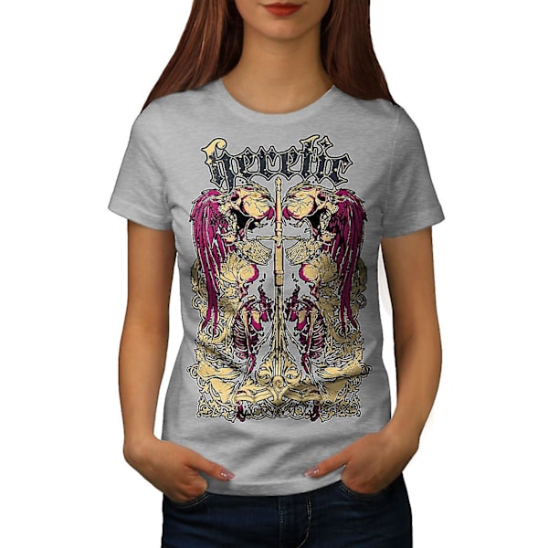 Heretic Dead Angel Women Greyt-shirt 3XL