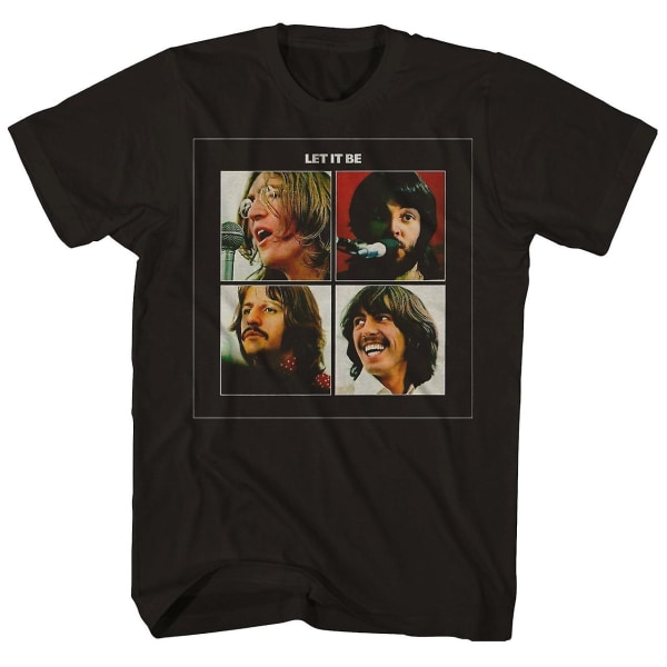 Beatles T-shirt Låt det vara cover Beatles T-shirt XXL