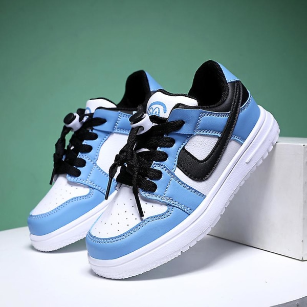 Sneakers för barn Mode löparskor Barn Sportskor som andas Yj578 Blue 28