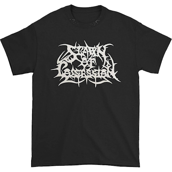 Glittrande logotyp Kiss T-shirtkläder L