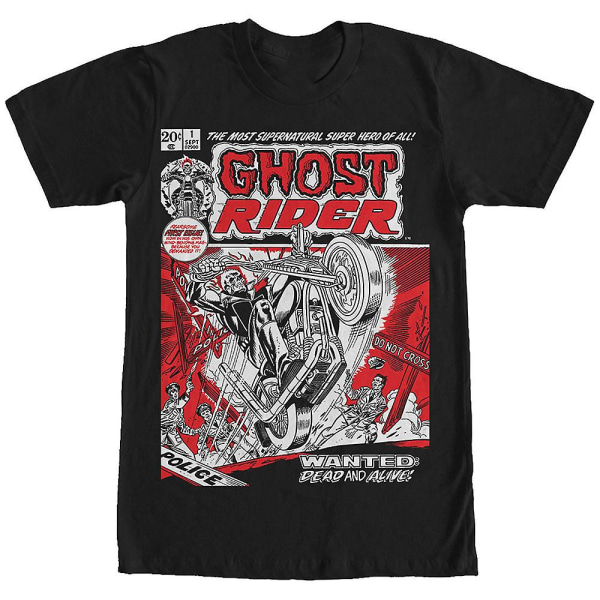 En Kvinna Besatt Ghost Rider T-shirt XXXL