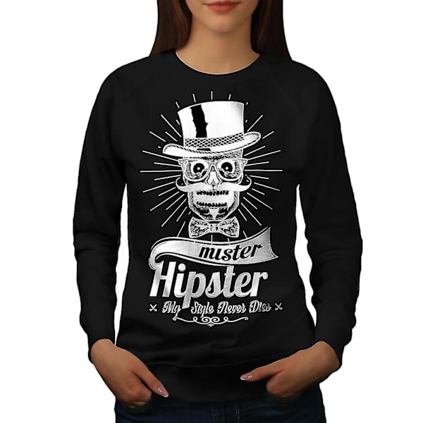 Hippie Mister Vintage Women Blacksweatshirt XXL