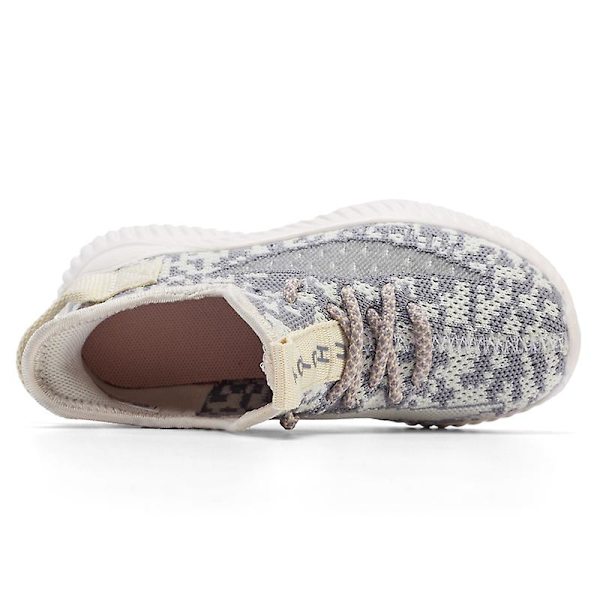 Sneakers för barn som andas löparskor Mode Sportskor T2113 Gray 34