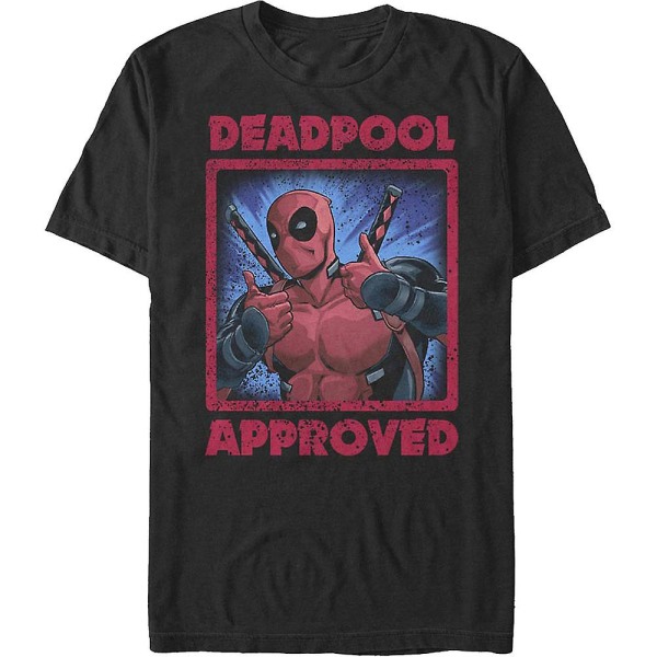 Deadpool godkänd Marvel Comics T-shirt L