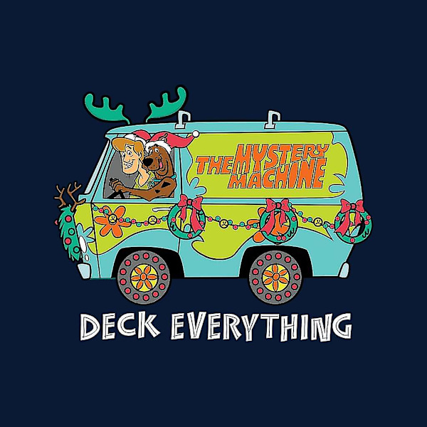 Scooby Doo Christmas The Mystery Machine herrtröja