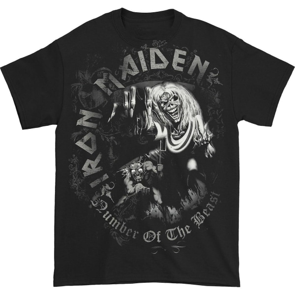 Iron Maiden NOTB grå ton T-shirt S