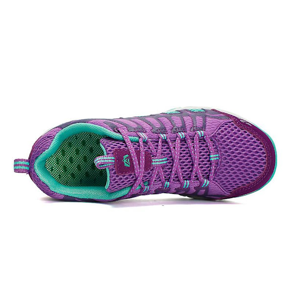 Herrsneakers Andas löparskor Mode Sportskor 3A6126 Purple 43