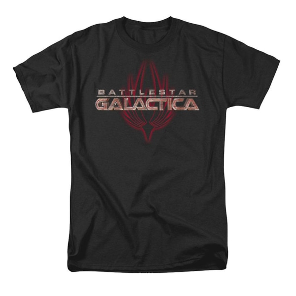 Battlestar Galactica Logotyp Med Phoenix T-shirt L