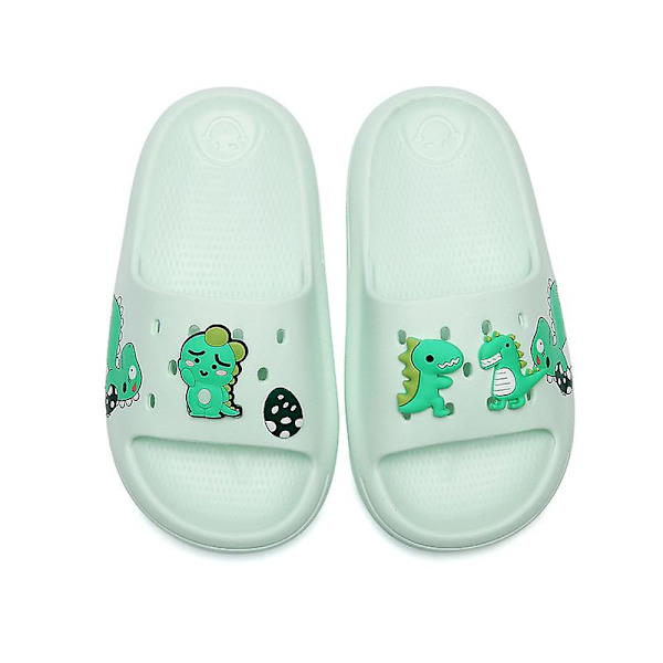 Barnsandaler Mode Casual Andas strandskor F002 Green 29