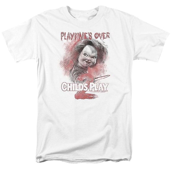 Playtime's Over Child's Play 2 T-shirt XXL