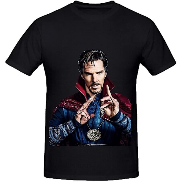 Doktor Strange Benedict Cumberbatch Män Custom O-hals T-shirts 3XL