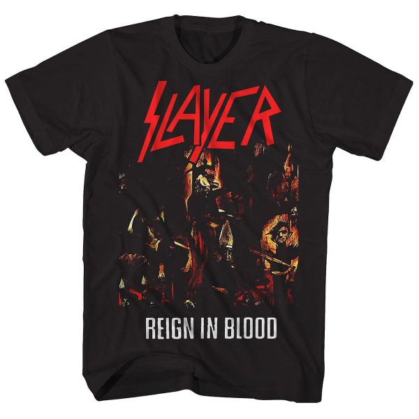 Slayer T-tröja Härska i blodalbumkonst Slayer T-shirt XL