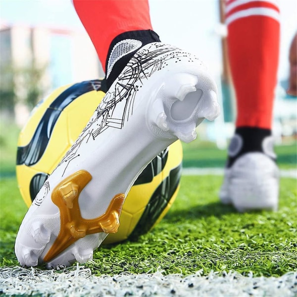 Fotbollsskor för män Fotbollsskor Spikes Skor Fotbollsskor med hög topp 40