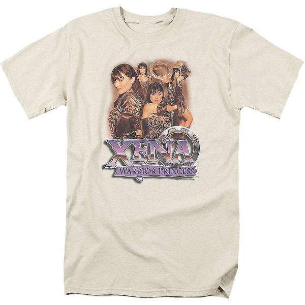 Collage Xena Warrior Princess T-shirt XL