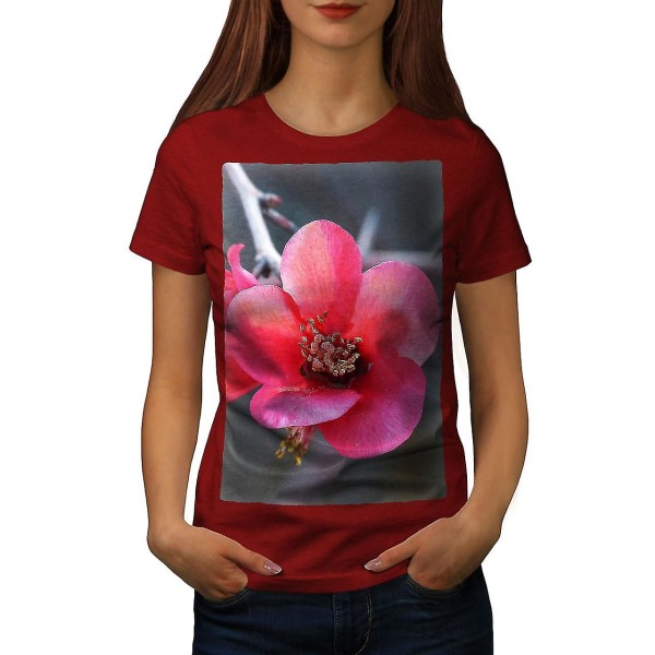 Cherry Blossom Art Women T-shirt L