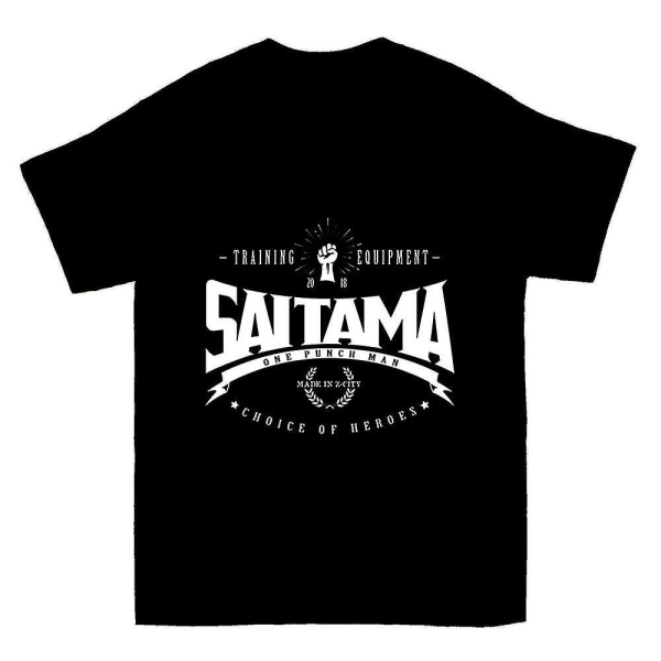 Saitama Choice Of Heroes Vit T-shirt L