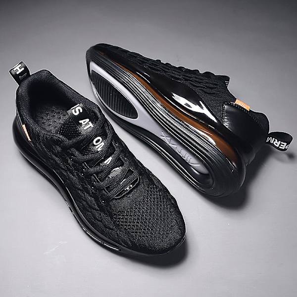 Herrsneakers Air Sports löparskor 2C6857 Black 41