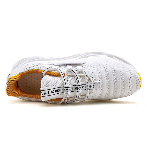 Herrskor Andas Flats Mode Sportlöparskor 8896 WhiteYellow 41